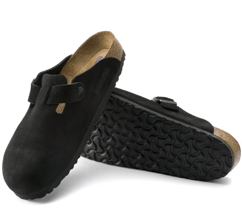 Birkenstock Mens Boston Soft Footbed Suede Leather – The  display picture 1