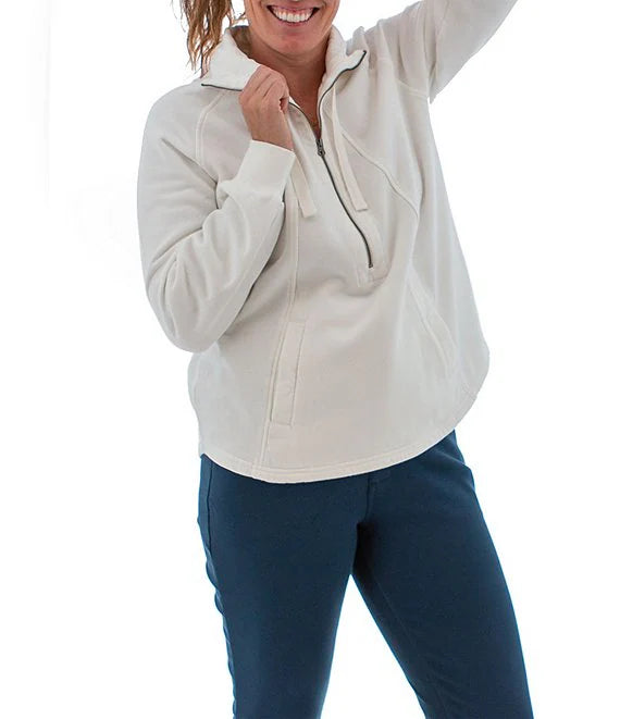 Aventura Womens Cotton Drift Half Zip