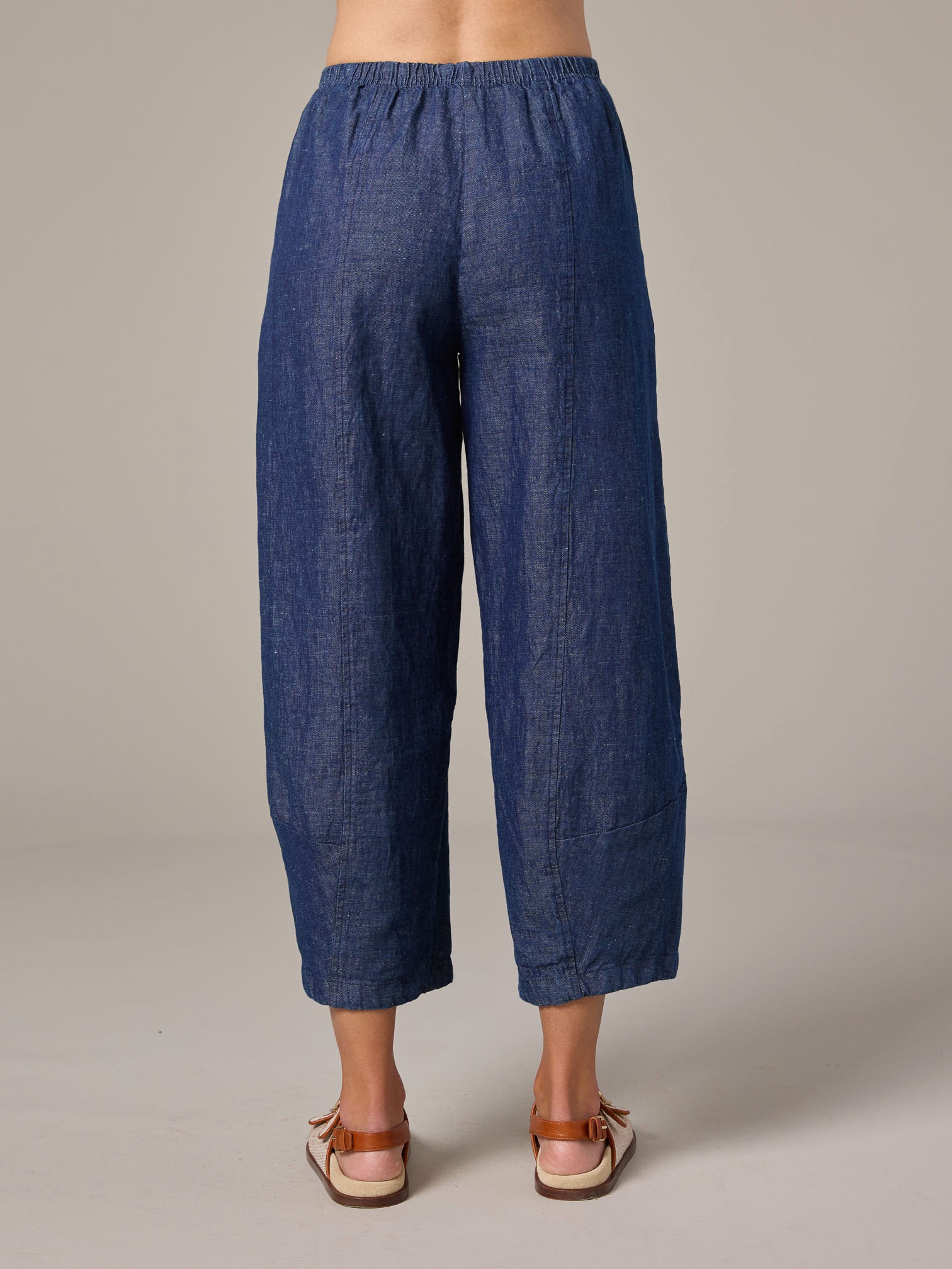 Cut Loose Womens Lantern Pant Flax Denim