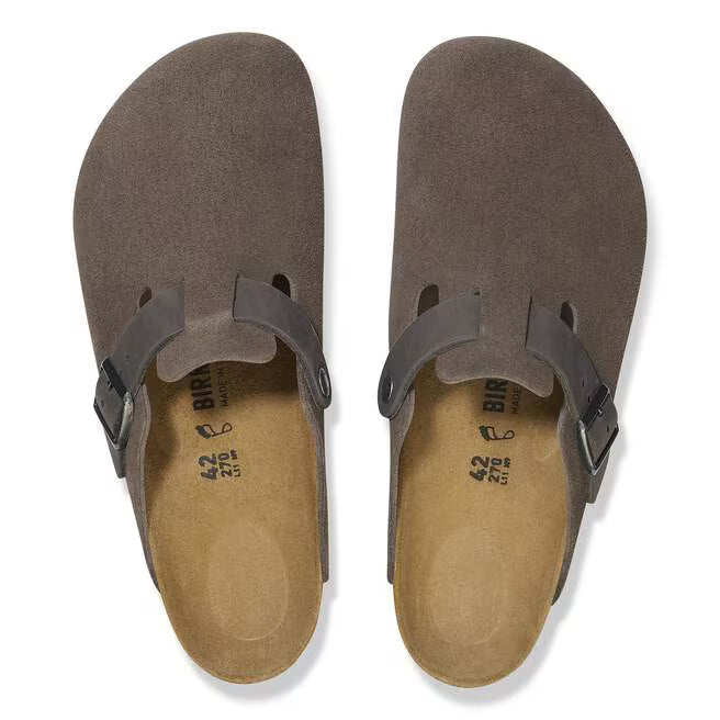 Birkenstock Mens Boston Mixed Leather