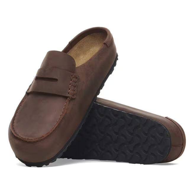 Birkenstock Mens Naples Wrapped Oiled Leather