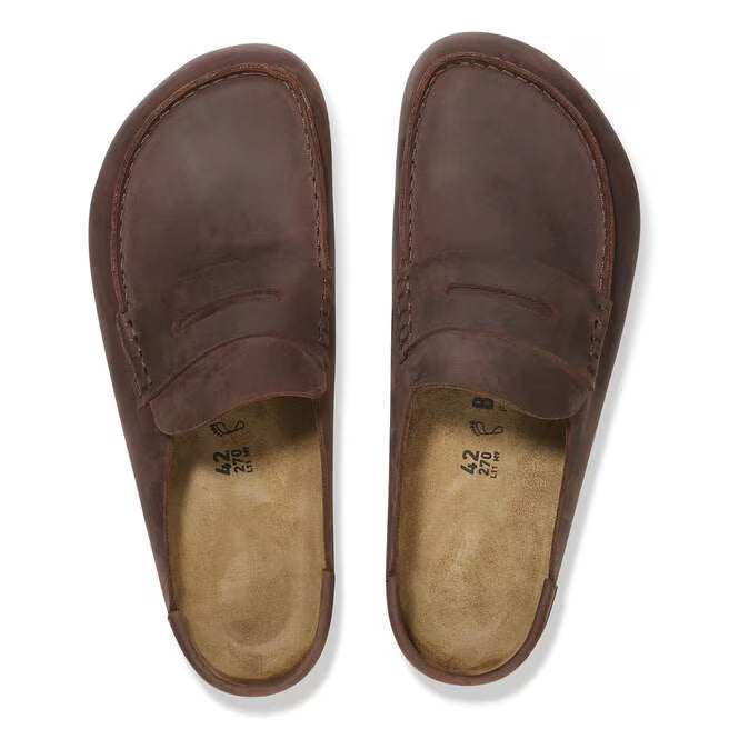 Birkenstock Mens Naples Wrapped Oiled Leather