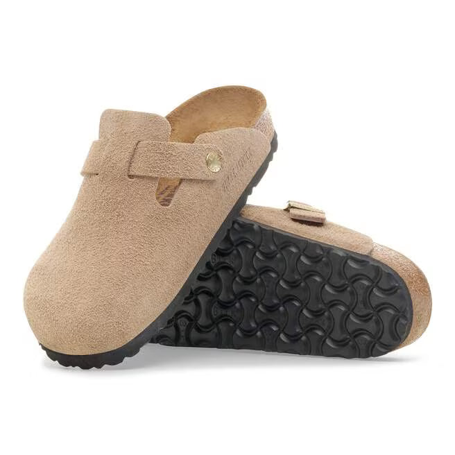 Birkenstock Womens Boston Suede Leather