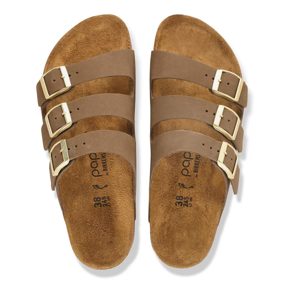 Birkenstock Womens Papillio Florida III Flex Platform Nubuck Leather
