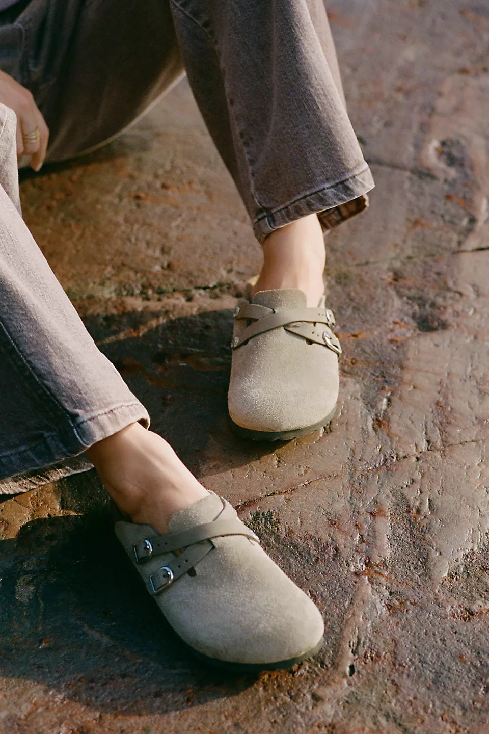 Birkenstock Womens Blair Suede