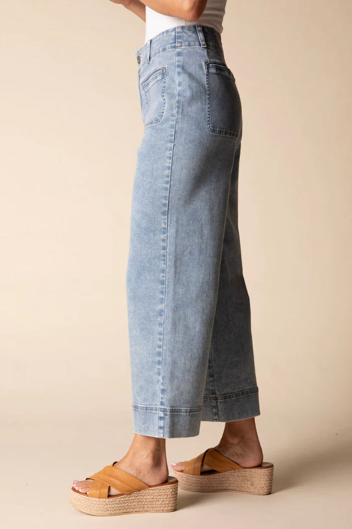 Habitat Womens Stretch Denim Refreshed Crop Jean