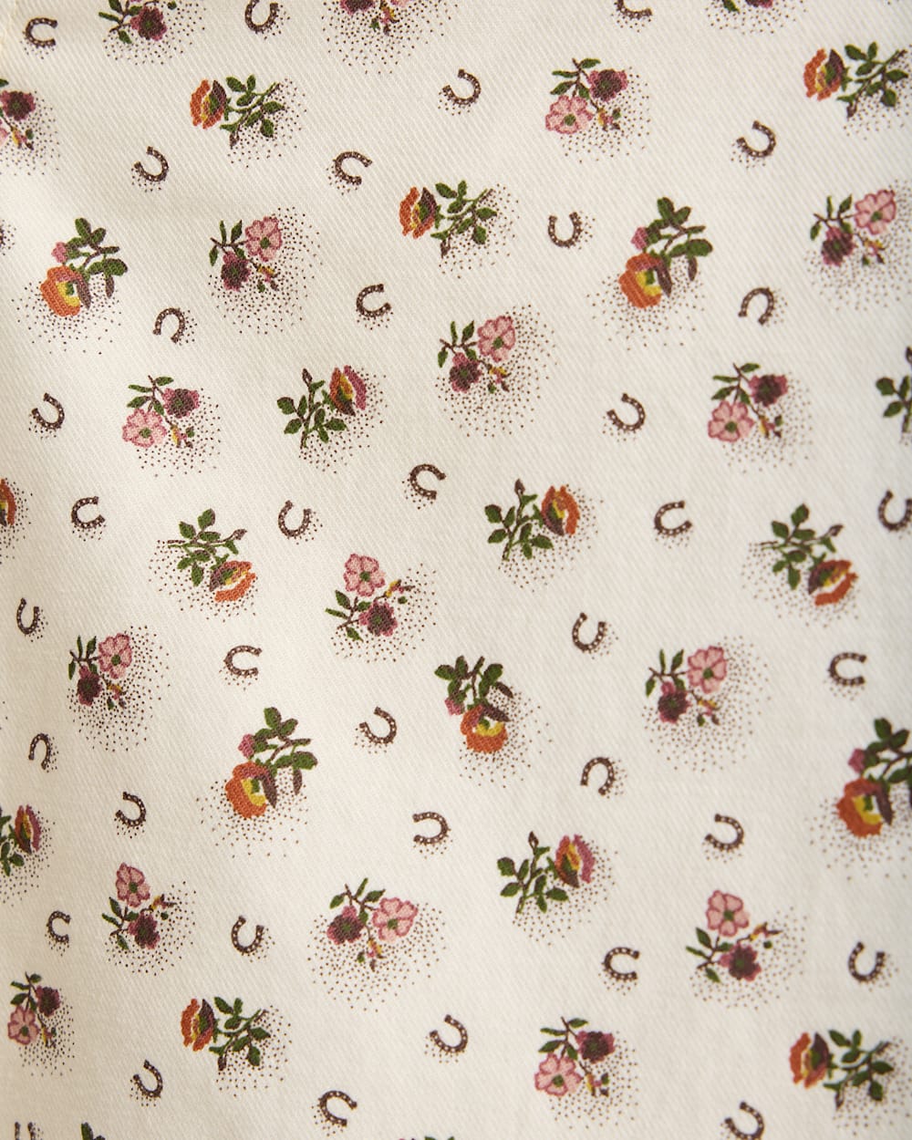 Pendleton Womens Floral Cotton Twill  Gambler Shirt