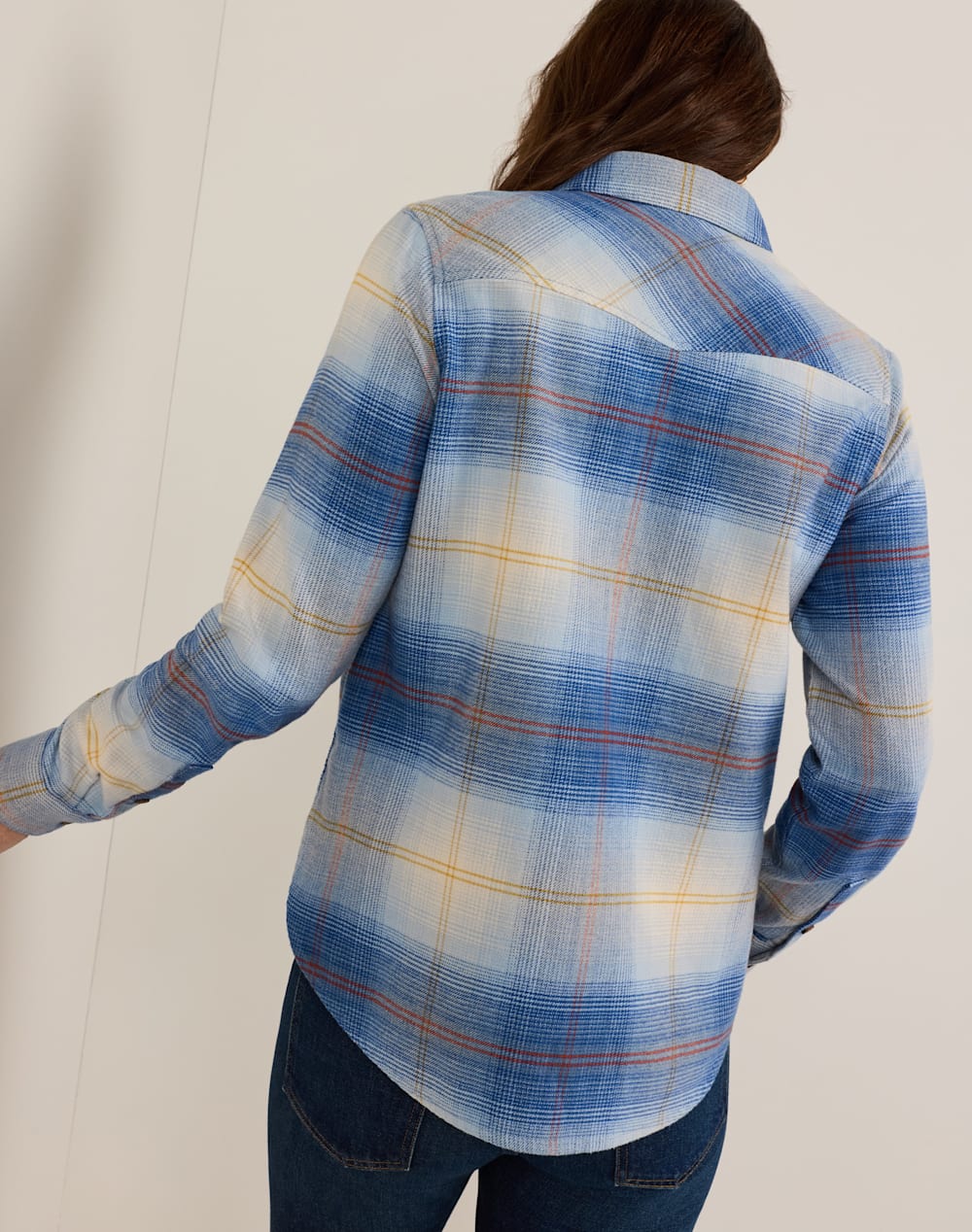 Pendleton Womens Plaid Cotton Flannel Relaxed Shirt