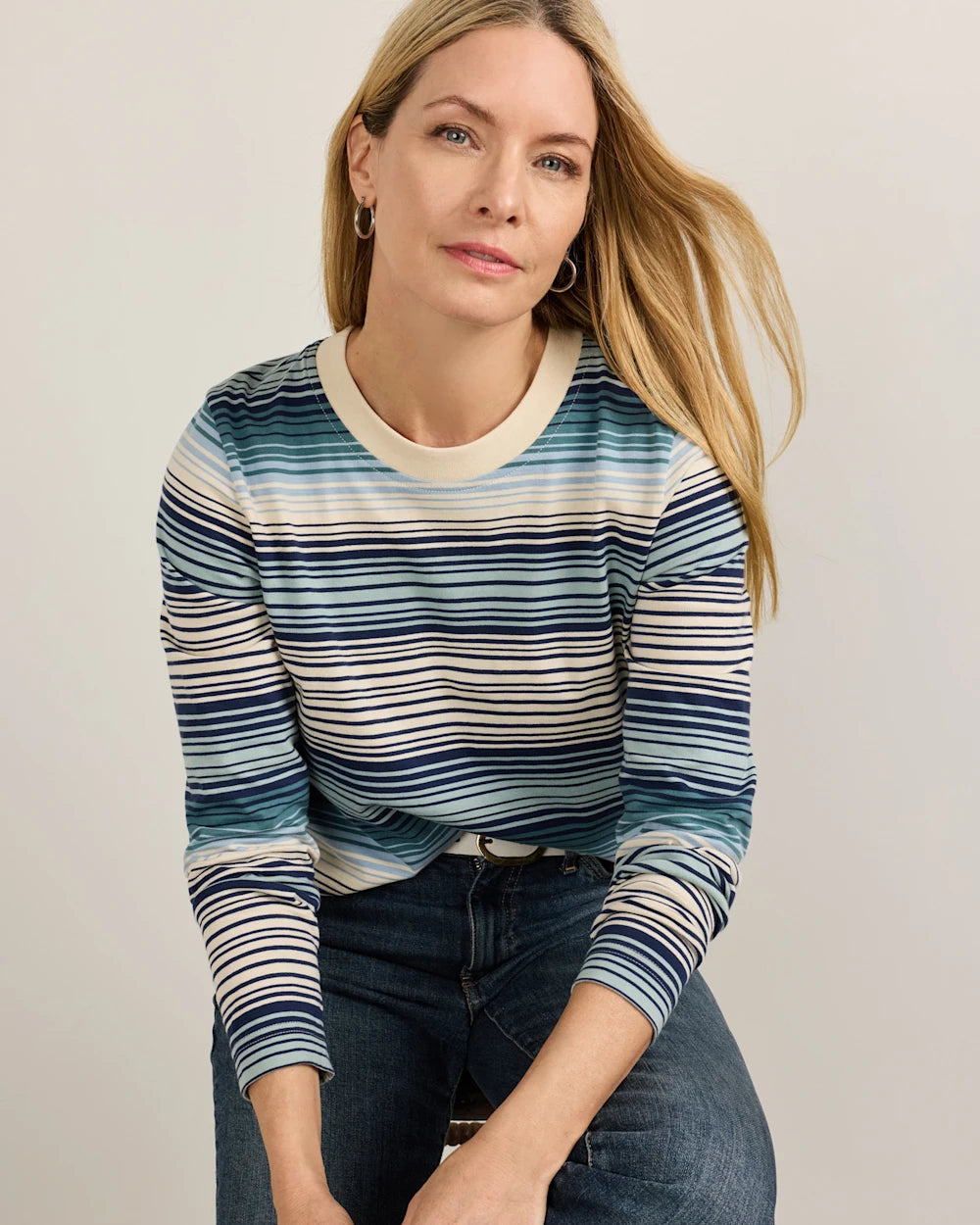 Pendleton Womens Long Sleeve Deschutes Tee