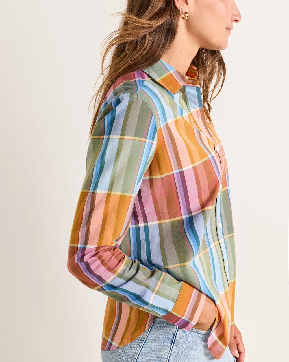 Pendleton Womens The Perfect One Pocket Shirt