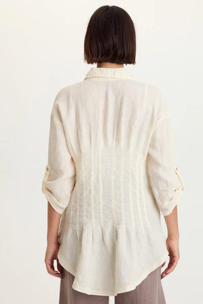 XCVI Womens Moira Button Up Shirt