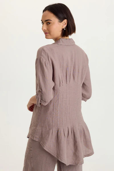 XCVI Womens Moira Button Up Shirt