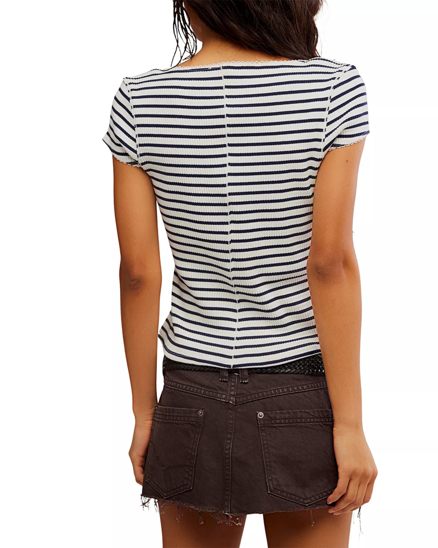 Free People Womens Most Wanted Striped Cardi