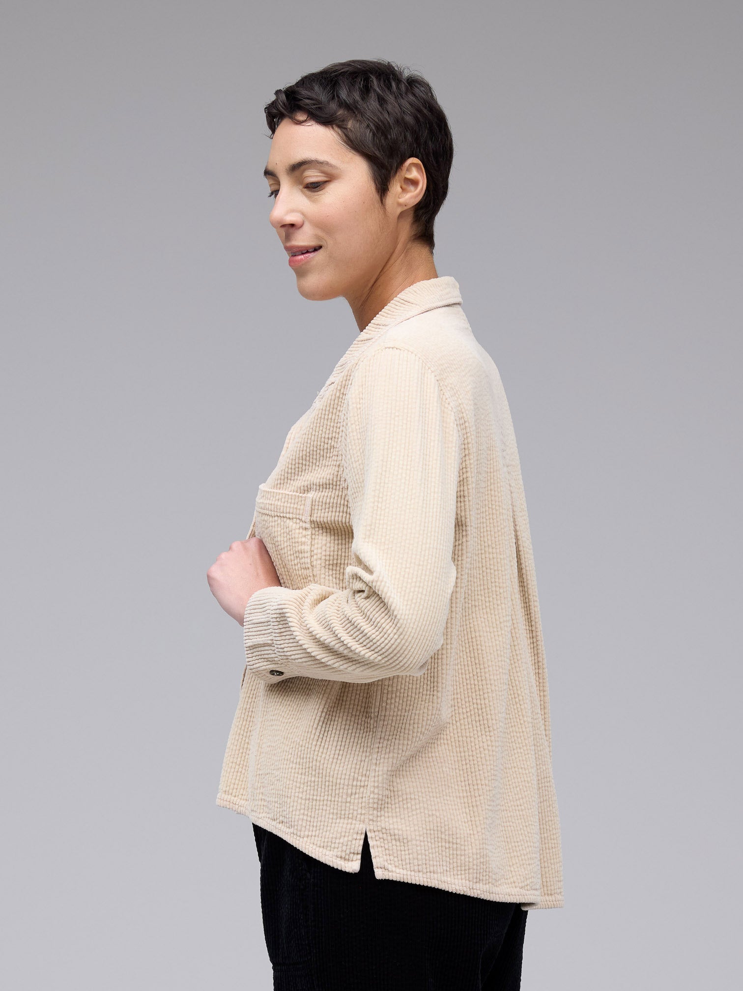 Cut Loose Womens Cropped Jacket - Lux Cord