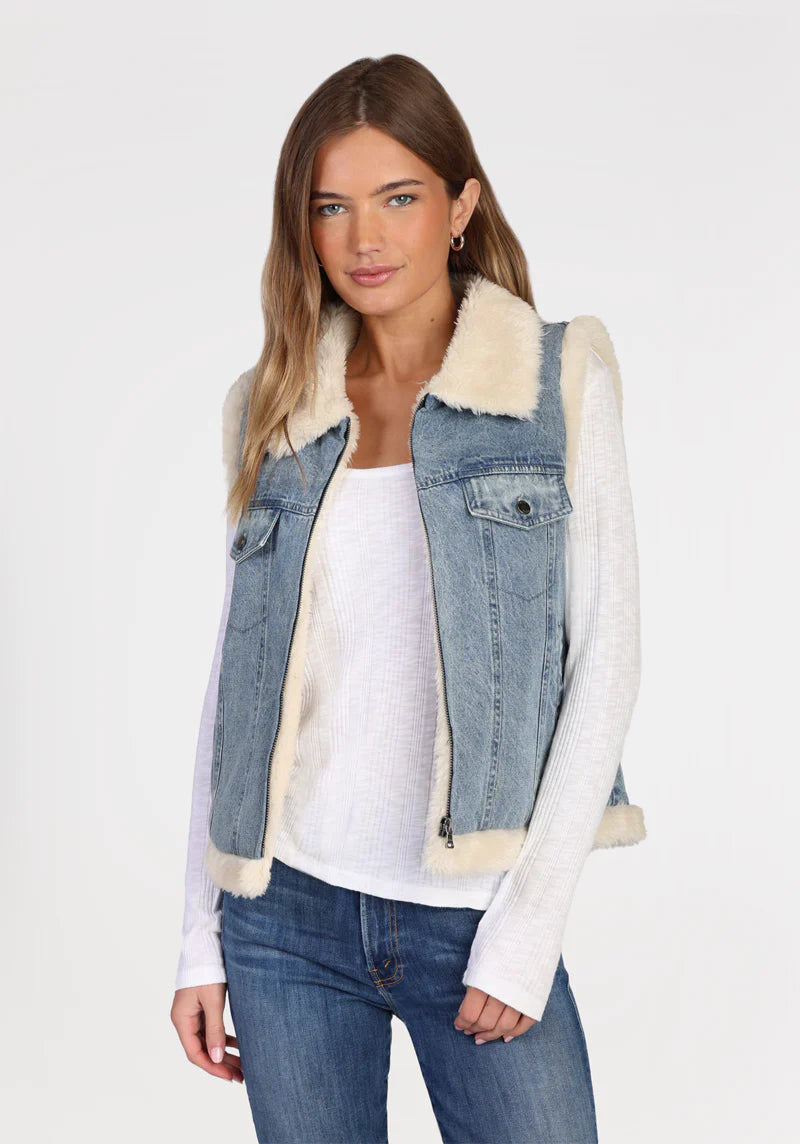 Dylan Womens Asher Denim Vest