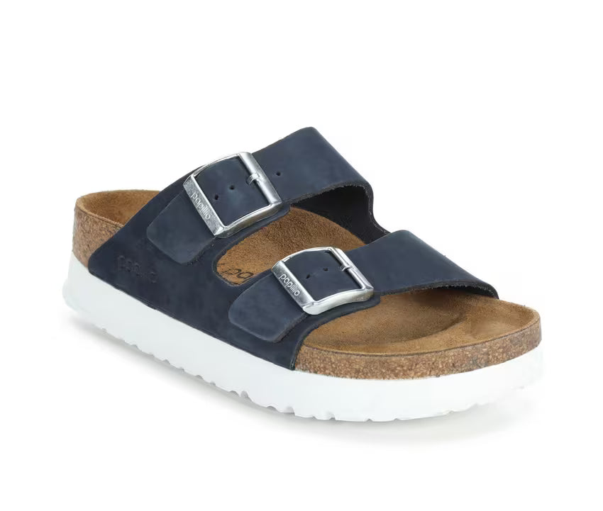 Birkenstock Womens Papillio Arizona Flex Platform Nubuck Leather