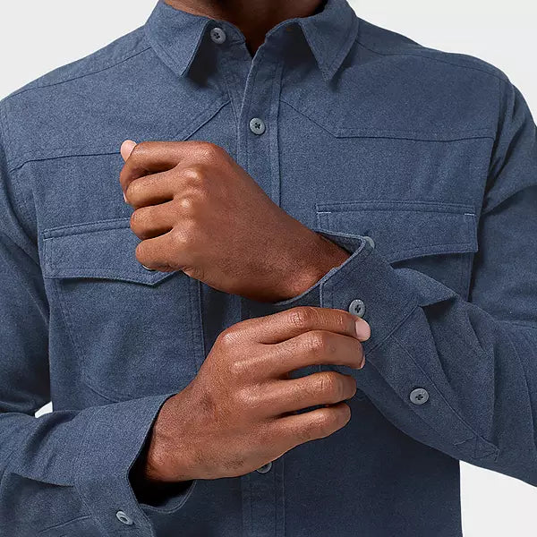 Stio Mens Junction Midweight Flannel Shirt