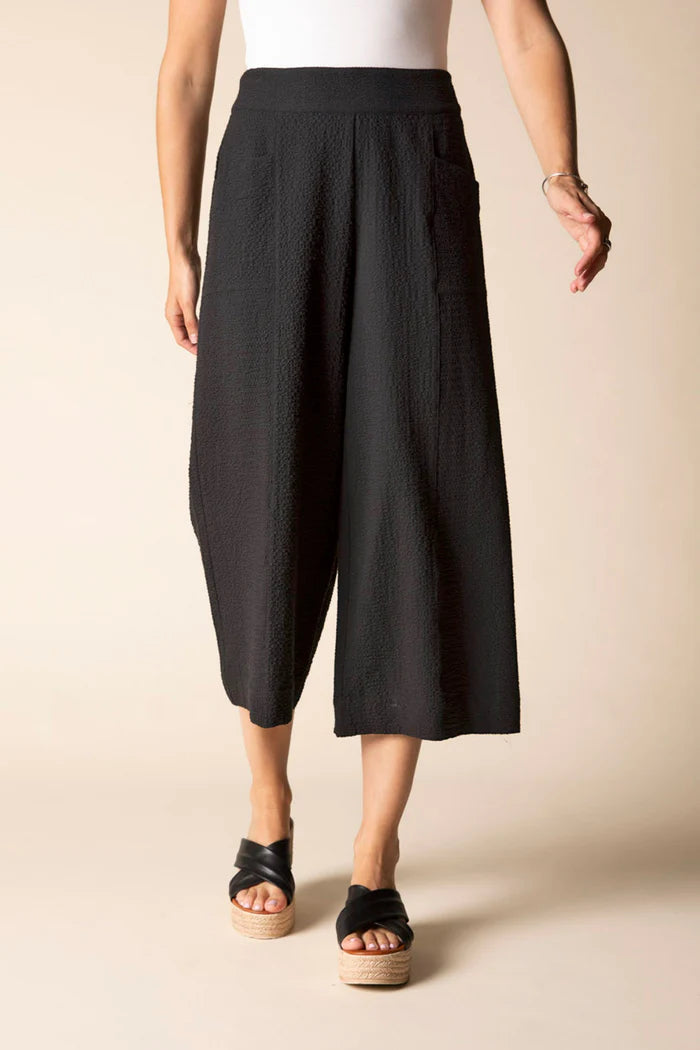 Habitat Womens Crinkle Crepe Solid Aria Capri