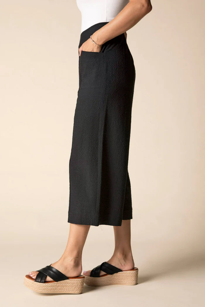 Habitat Womens Crinkle Crepe Solid Aria Capri