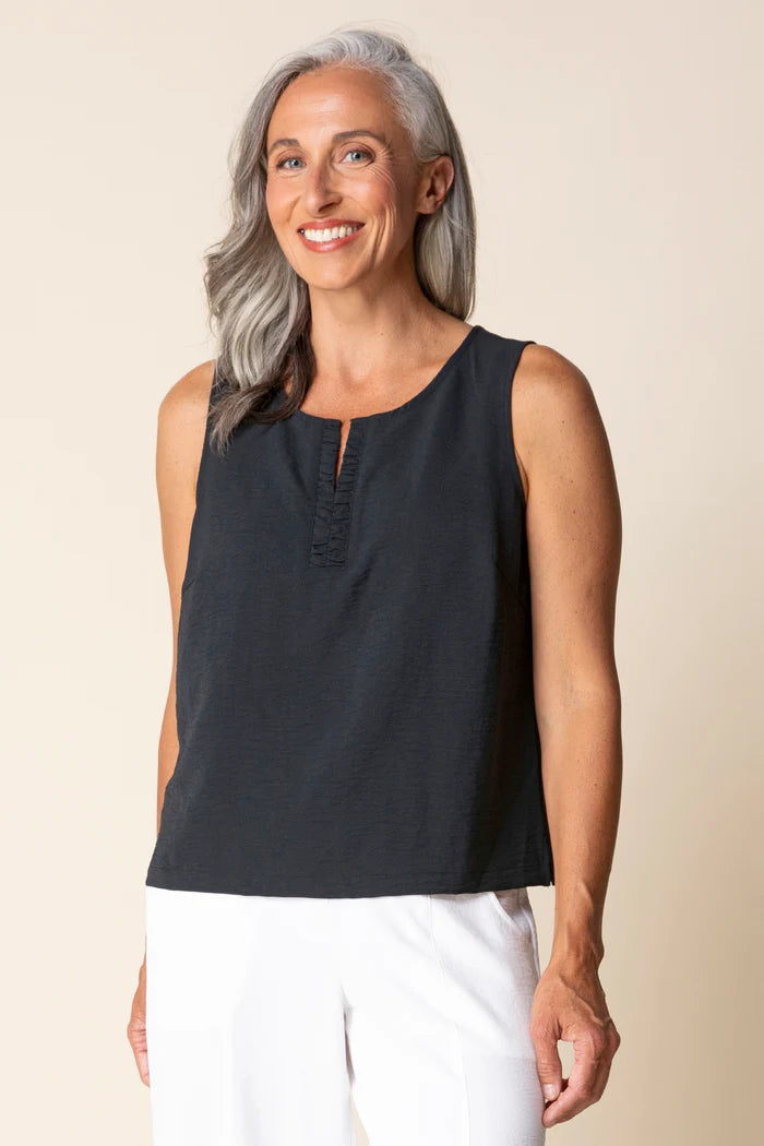 Habitat Womens Destination Unknown Gather Togethrr Shirred Tank