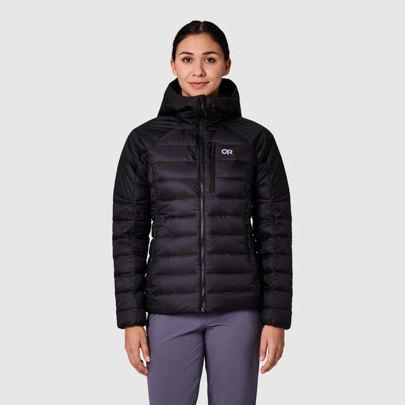 Outdoor Research Womens Helium Down Hoodie