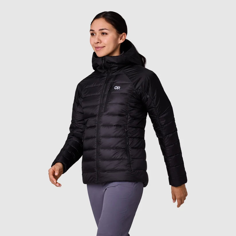 Outdoor Research Womens Helium Down Hoodie