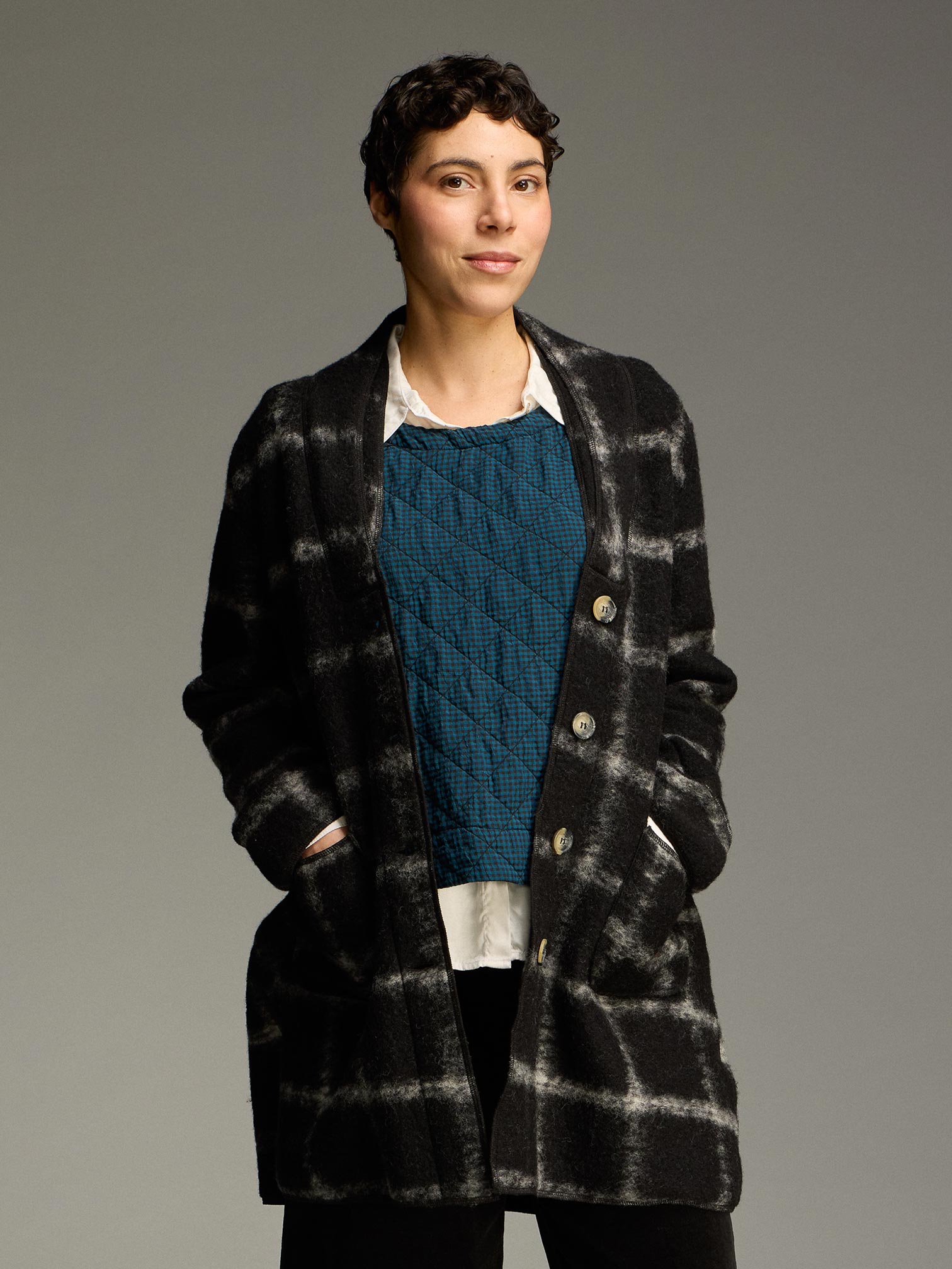 Cut Loose Womens Mid Length Coat