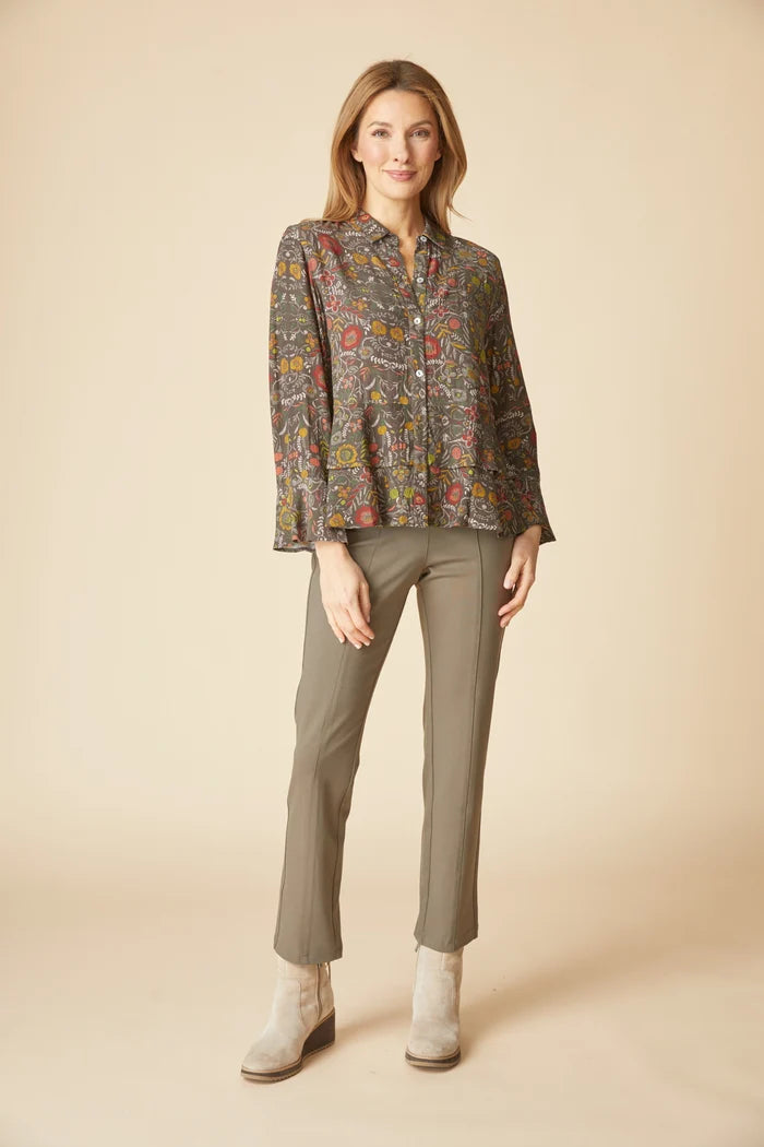Habitat Womens English Garden Flounce Shirt