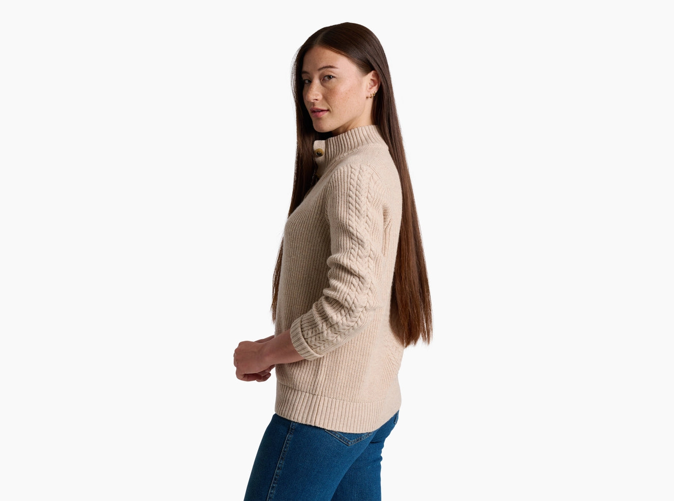 Kuhl Womens Fireside Henley Sweater