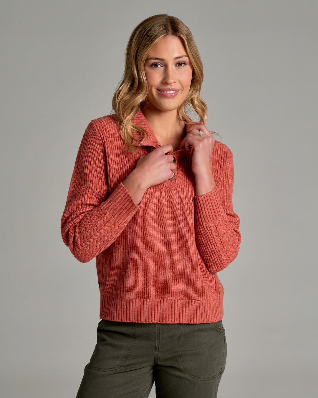 Kuhl Womens Fireside Henley Sweater