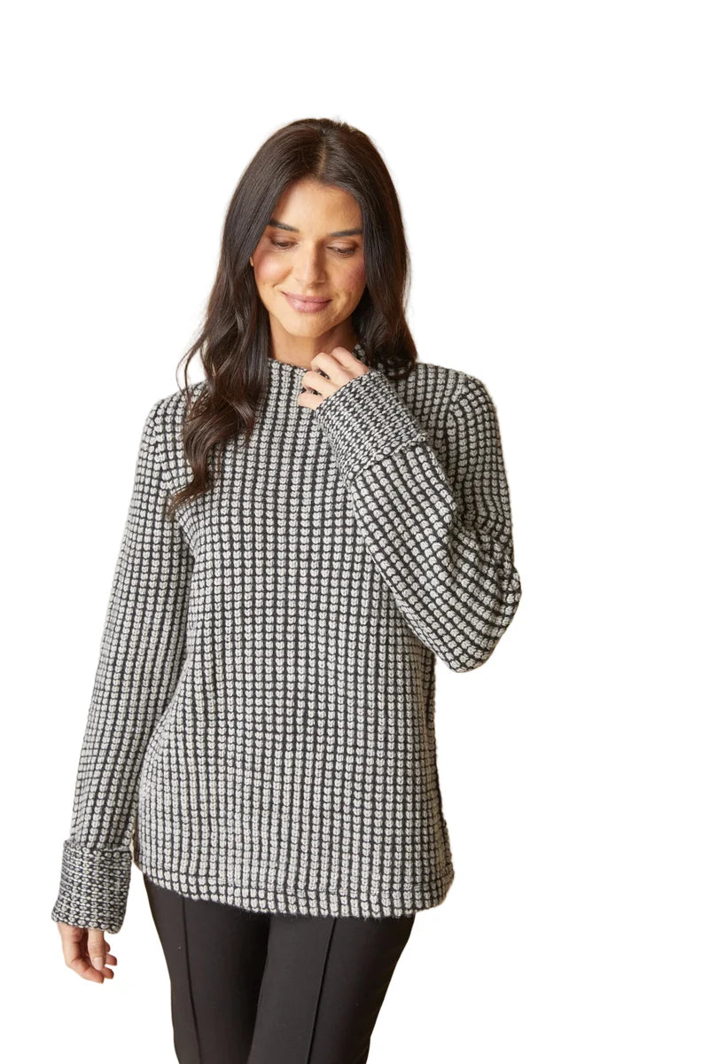 Habitat Womens Cabin Stripes Pineview Pullover