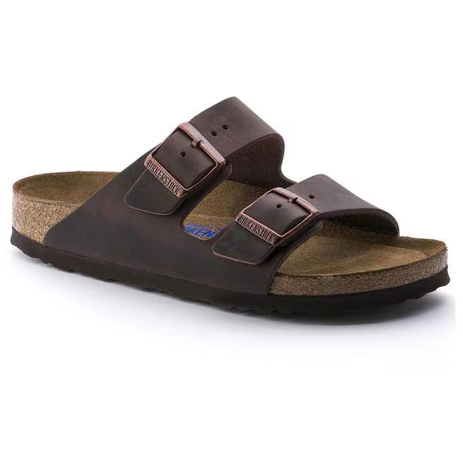 Birkenstock Womens Arizona Soft Footbed Oiled Leather
