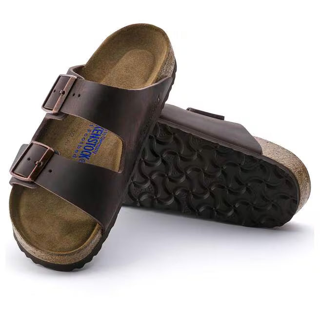 Birkenstock Mens Arizona Soft Footbed Oiled Leather