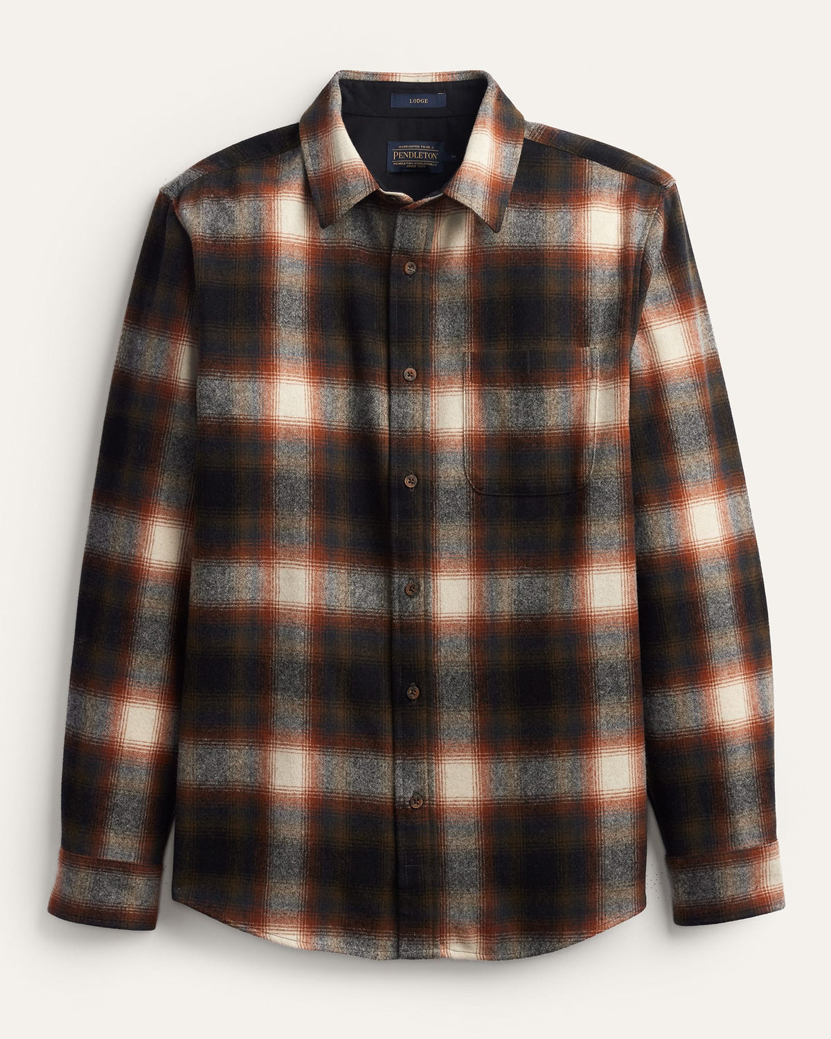Pendleton Mens Plaid Lodge Shirt