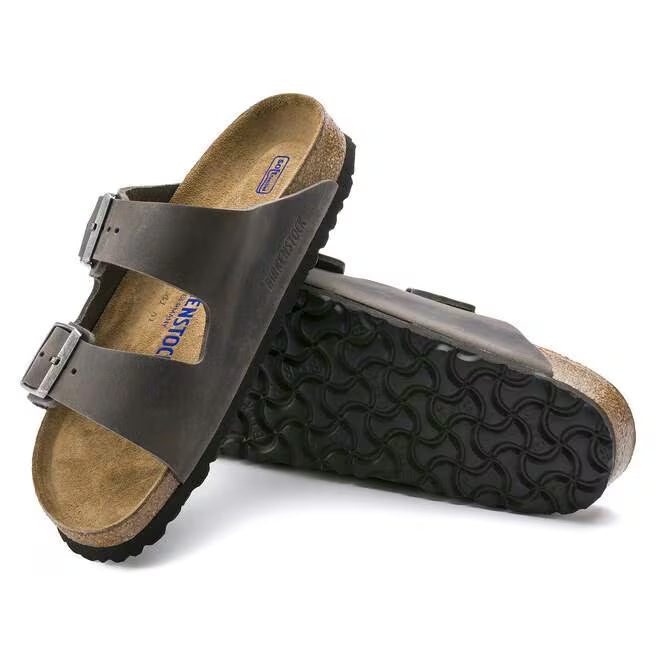 Birkenstock Mens Arizona Soft Footbed Oiled Leather