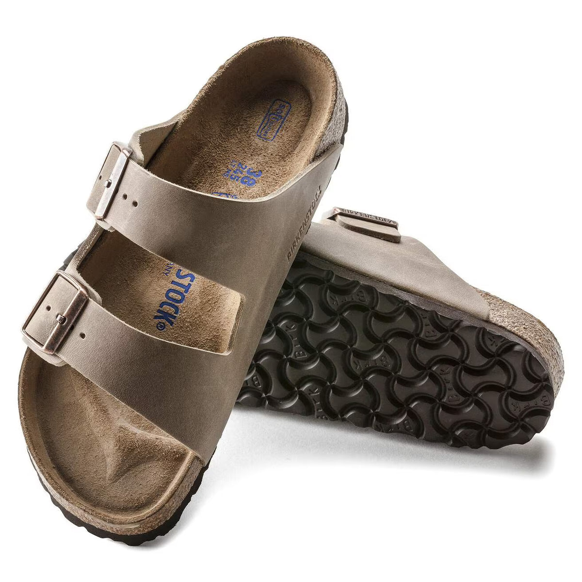 Birkenstock Mens Arizona Soft Footbed Oiled Leather