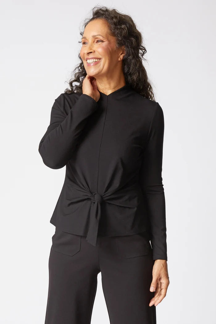 Habitat Womens Core Travel Tie Front Top