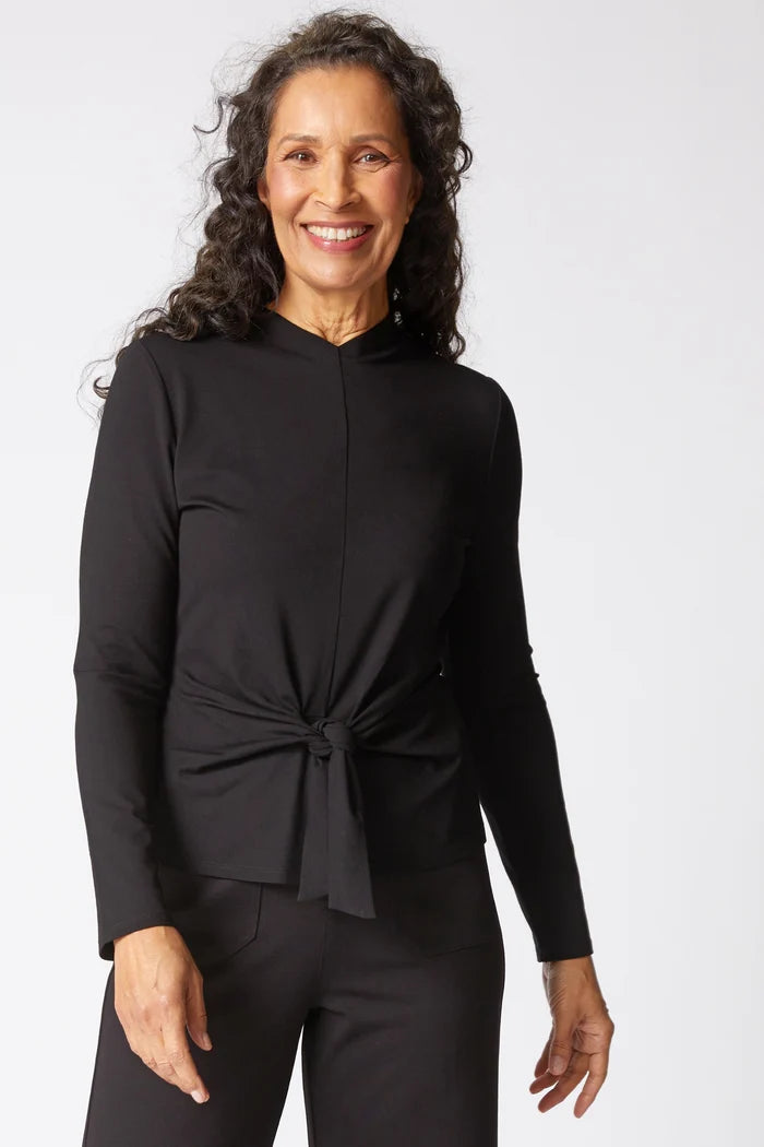 Habitat Womens Core Travel Tie Front Top