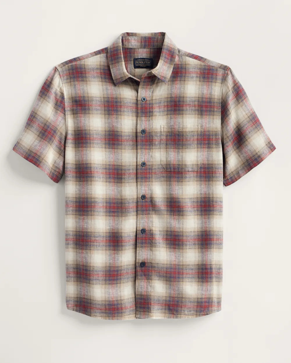Pendleton Mens Dawson Linen Shirt SS