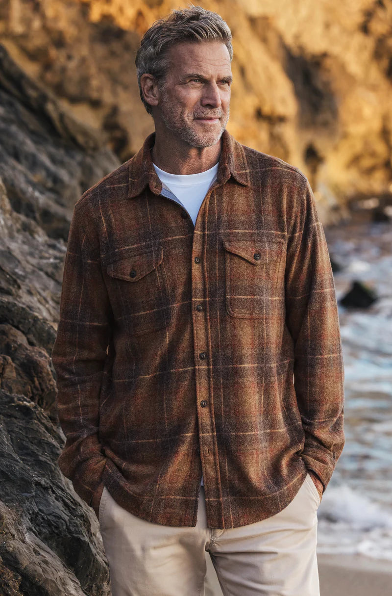 True Grit Mens Drifter Plaid Shirt