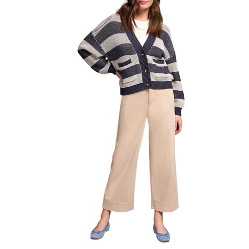 Tribal Womens Long Sleeve Buttoned Front Sweater