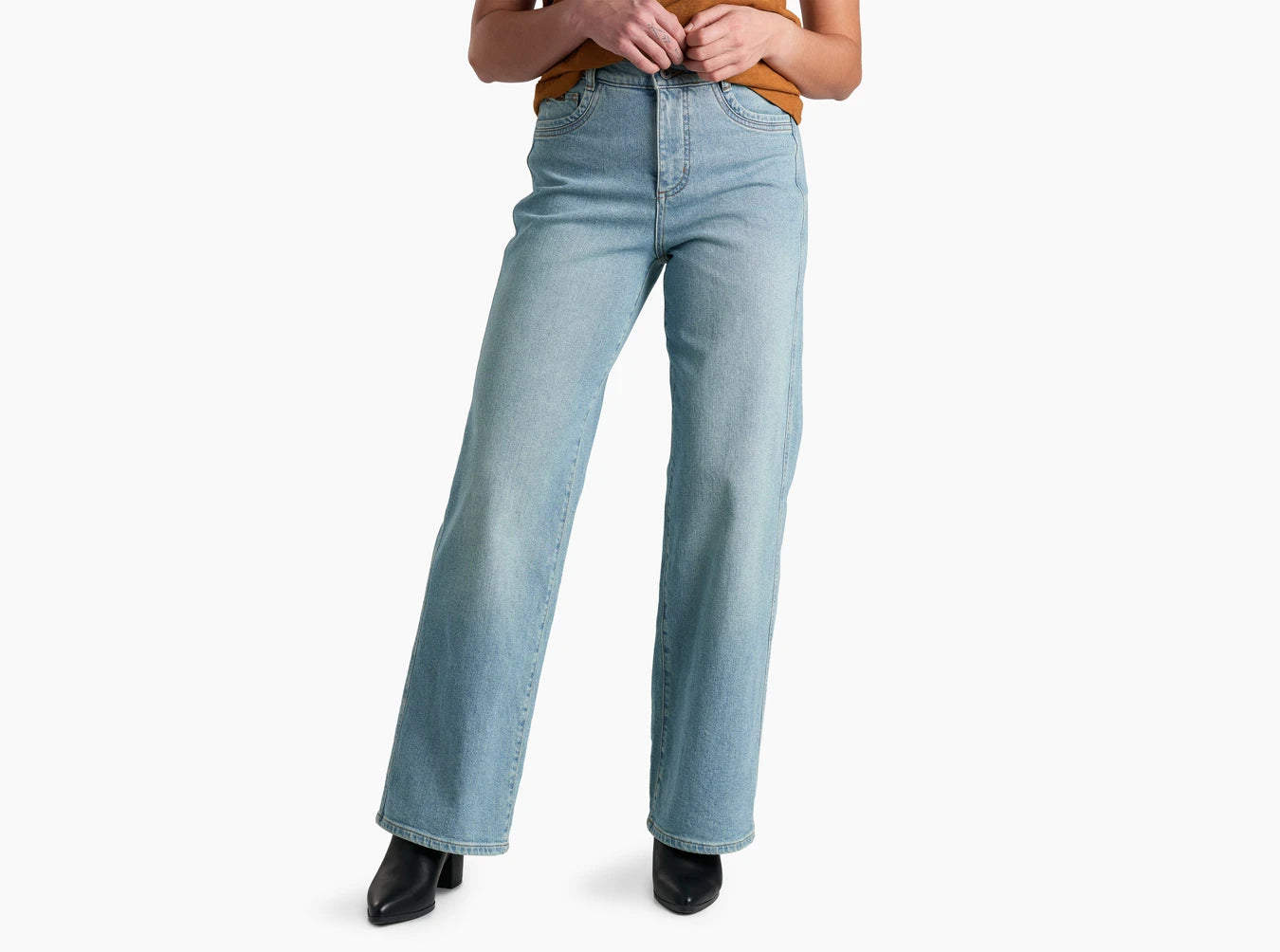 Kuhl Womens Kontour Rigid Wide Leg Denim