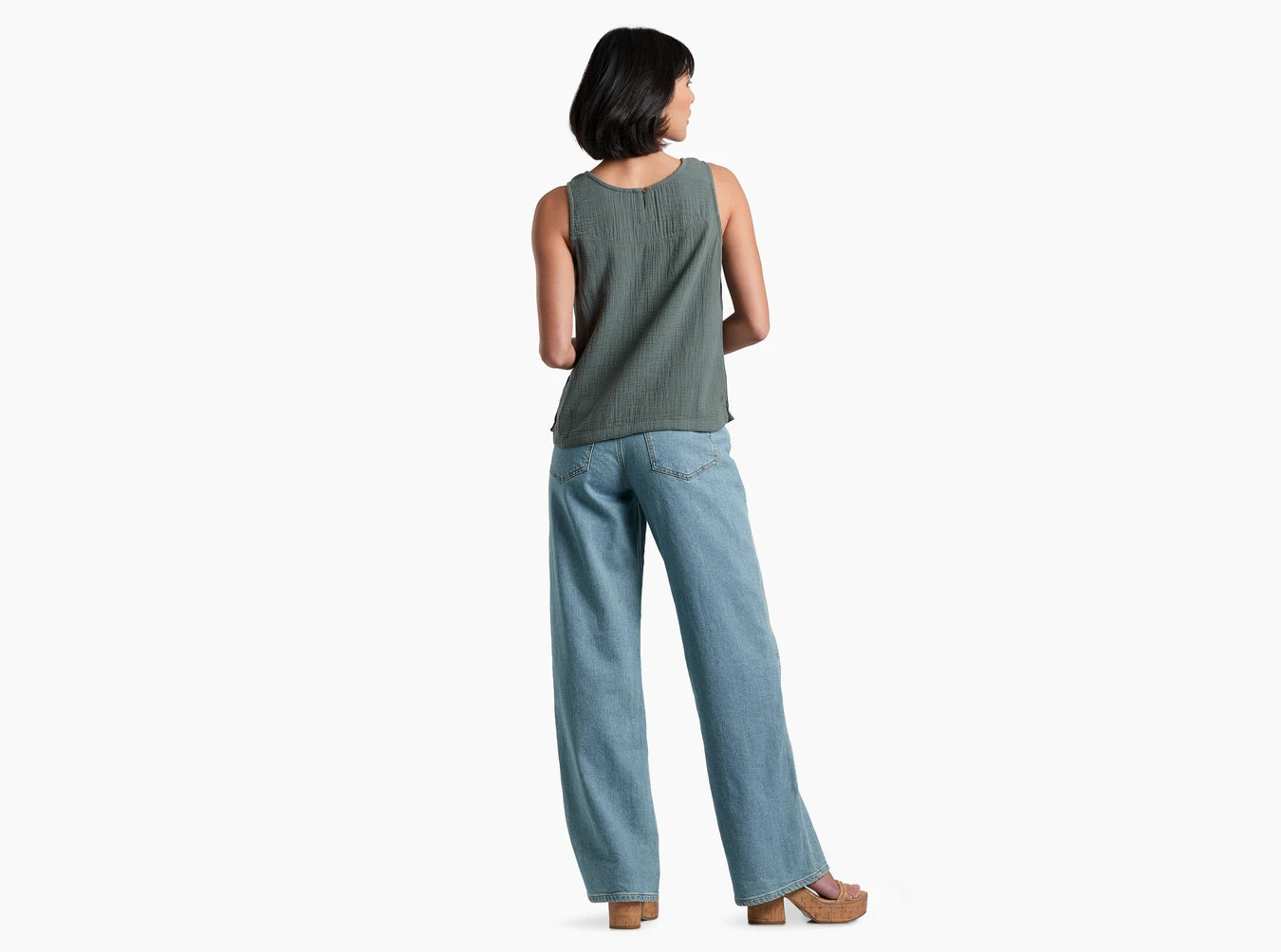 Kuhl Womens Kontour Rigid Wide Leg Denim