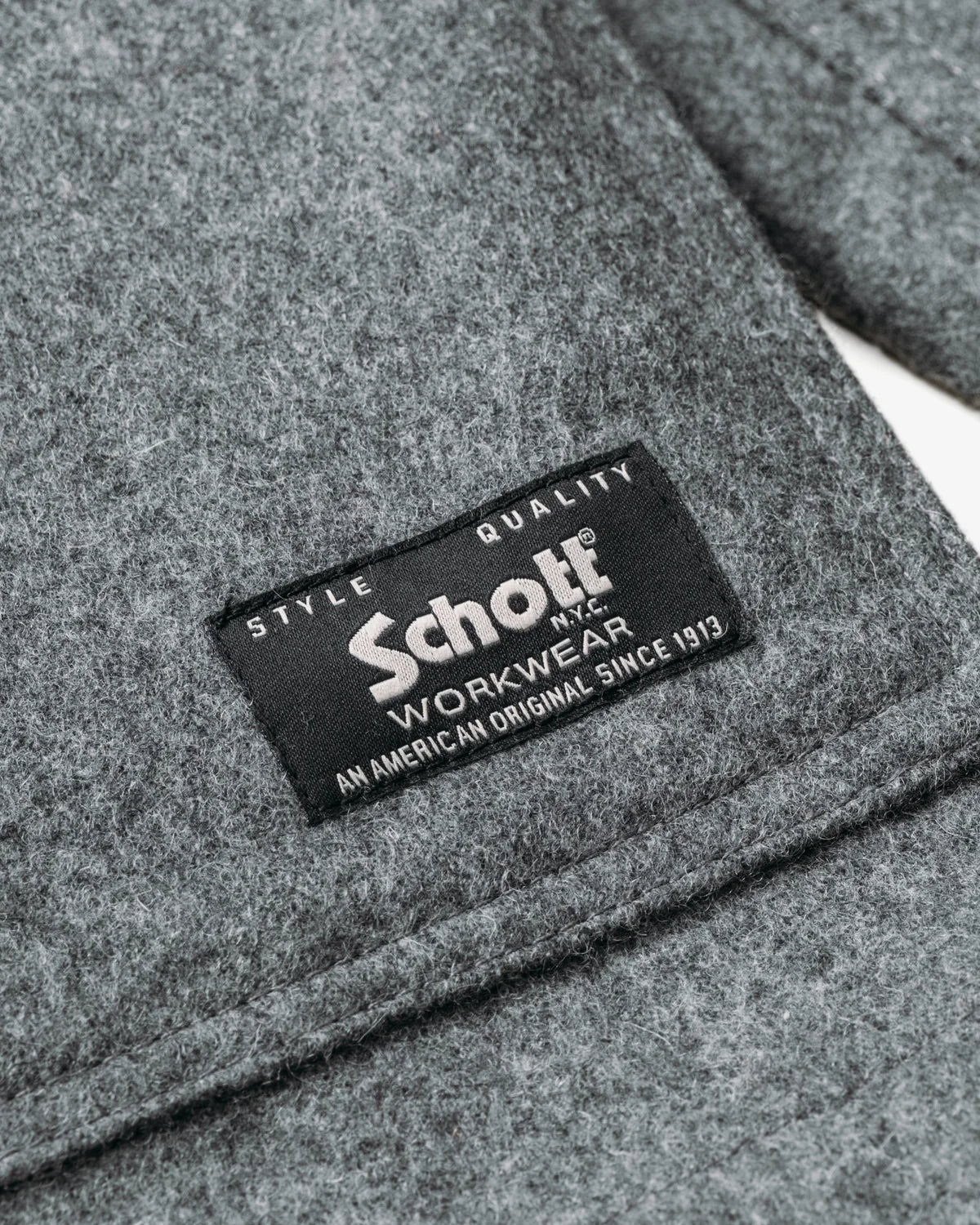 Schott Mens 7515 Wool Blend Chore Jacket