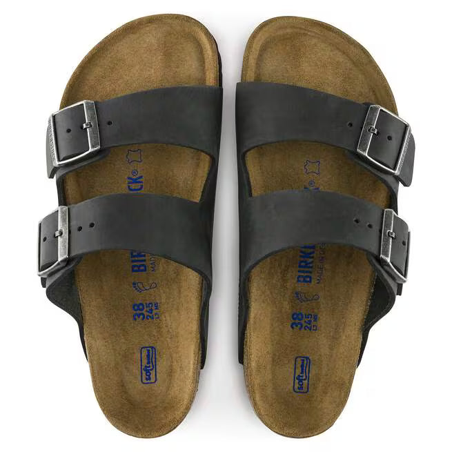 Birkenstock Mens Arizona Soft Footbed Oiled Leather