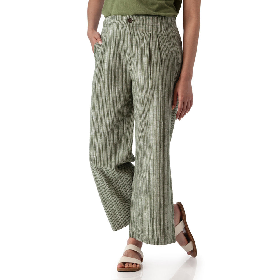Aventura Womens Leni Wide Leg Ankle Pant