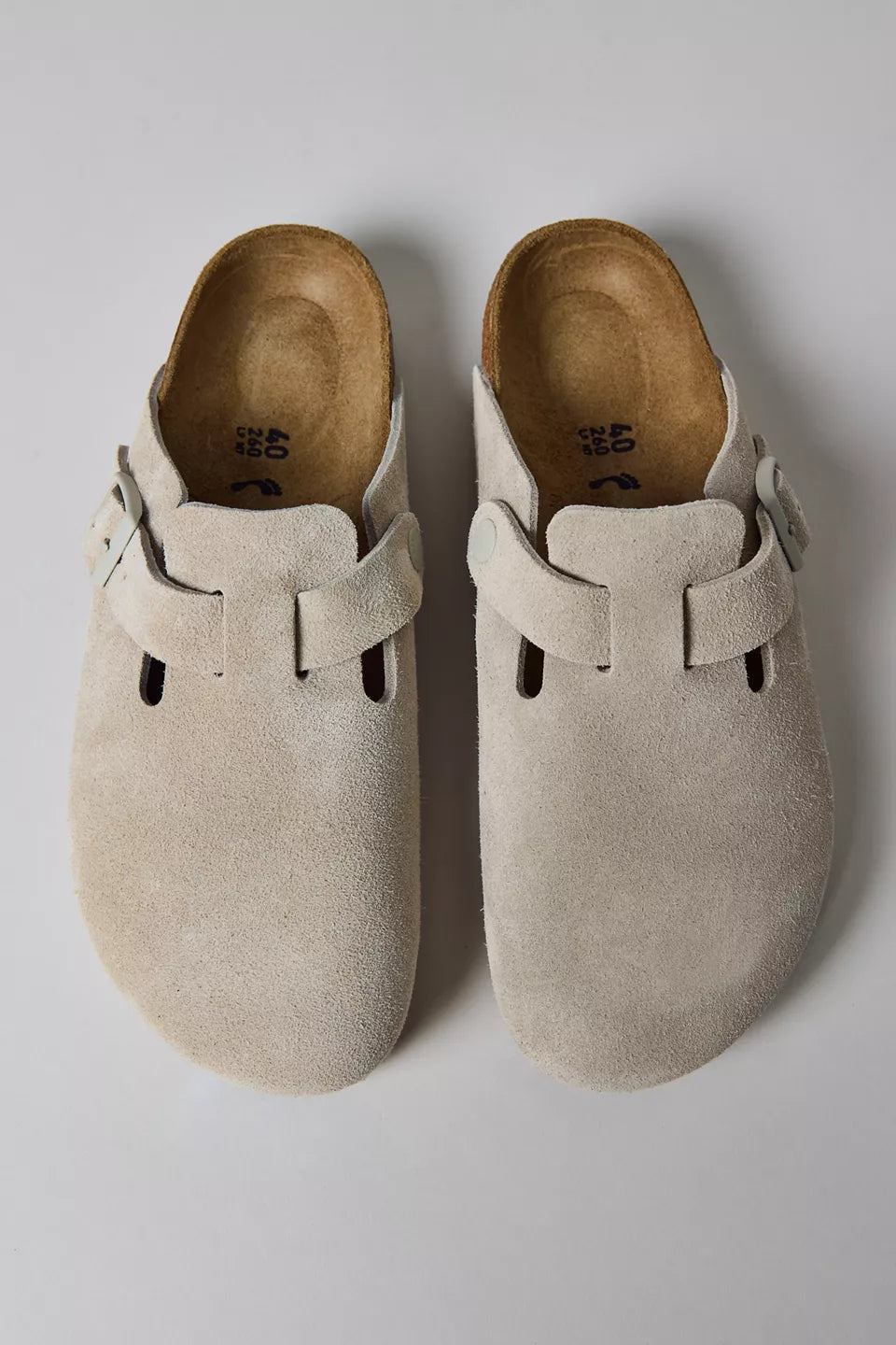 Birkenstock Womens Boston  Suede Leather