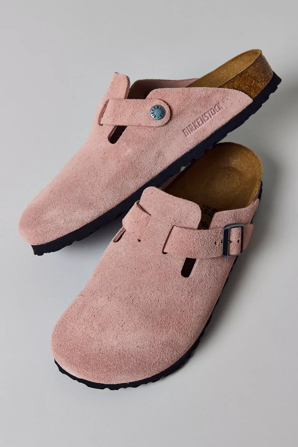Birkenstock Womens Boston  Suede Leather