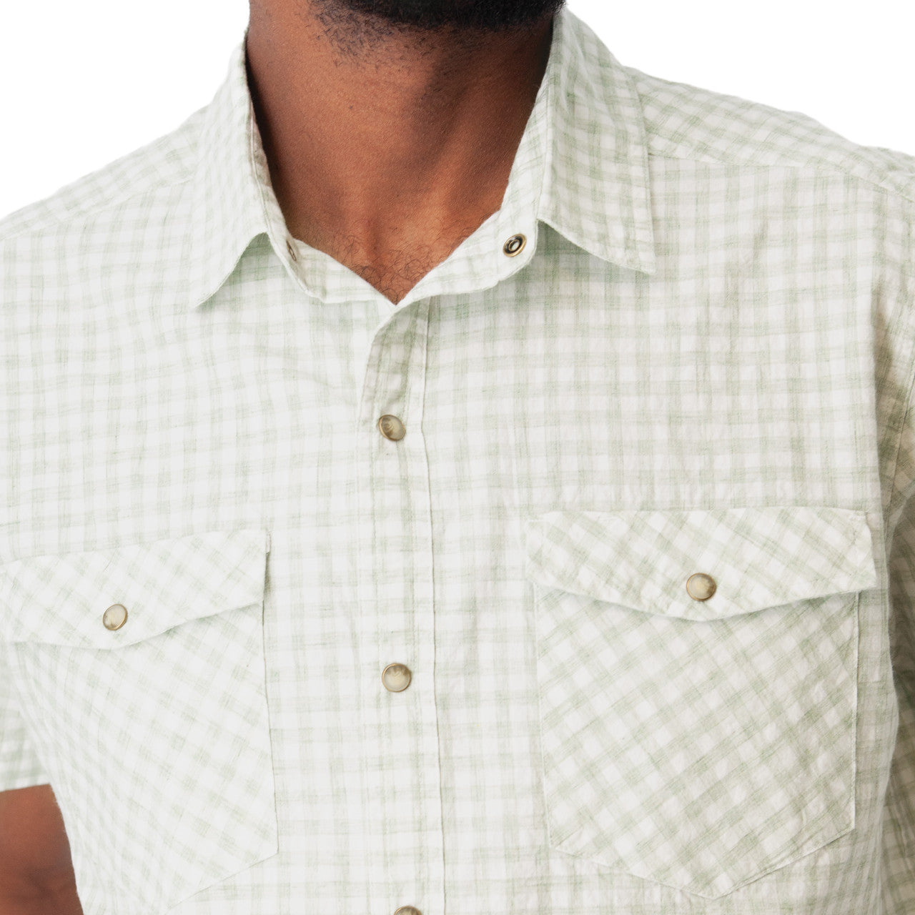 Old Ranch Mens Rydell Pearl Snap Check Shirt