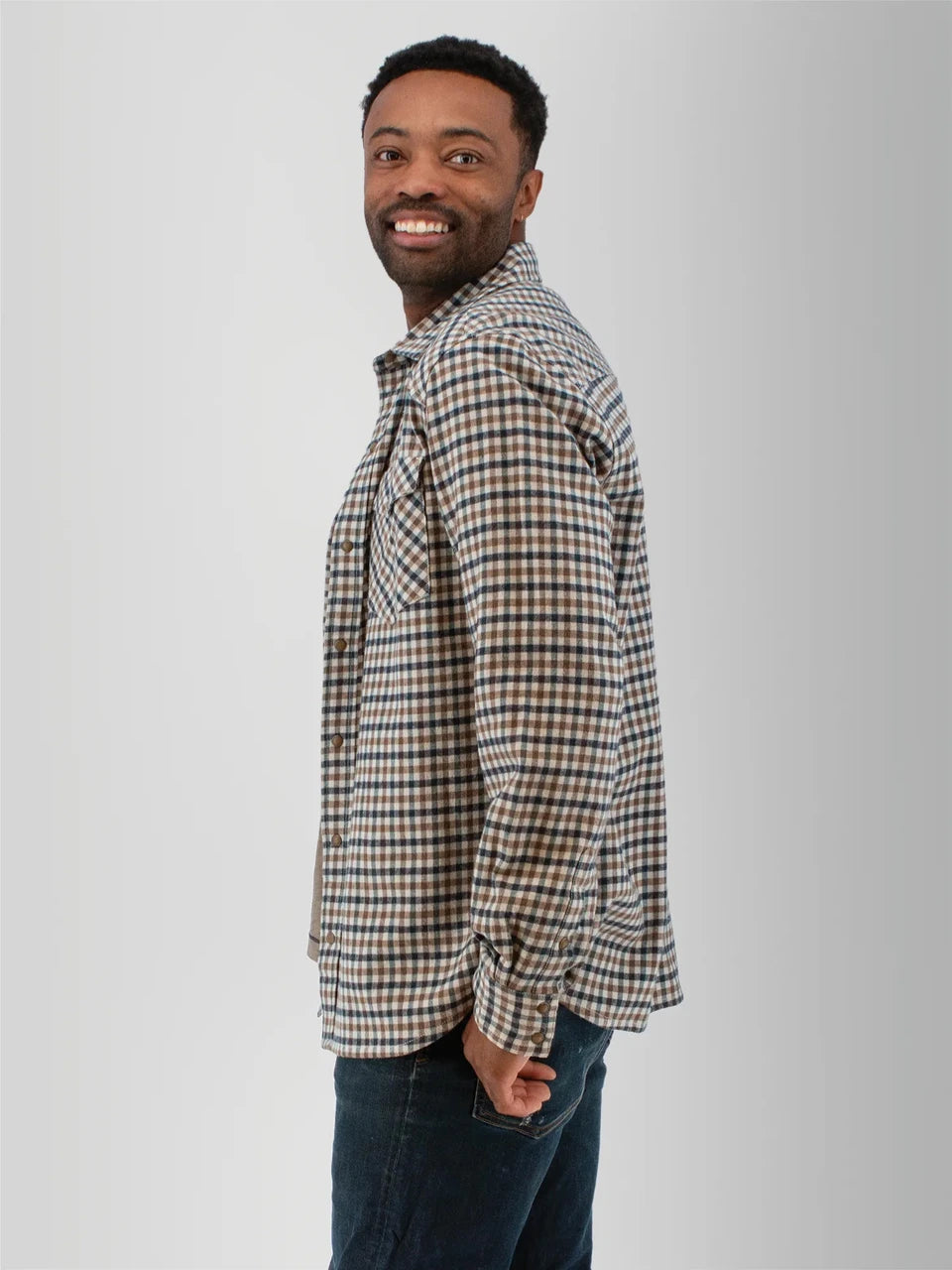 Old Ranch Mens Ranger Western Style Pearl Snap Shirt